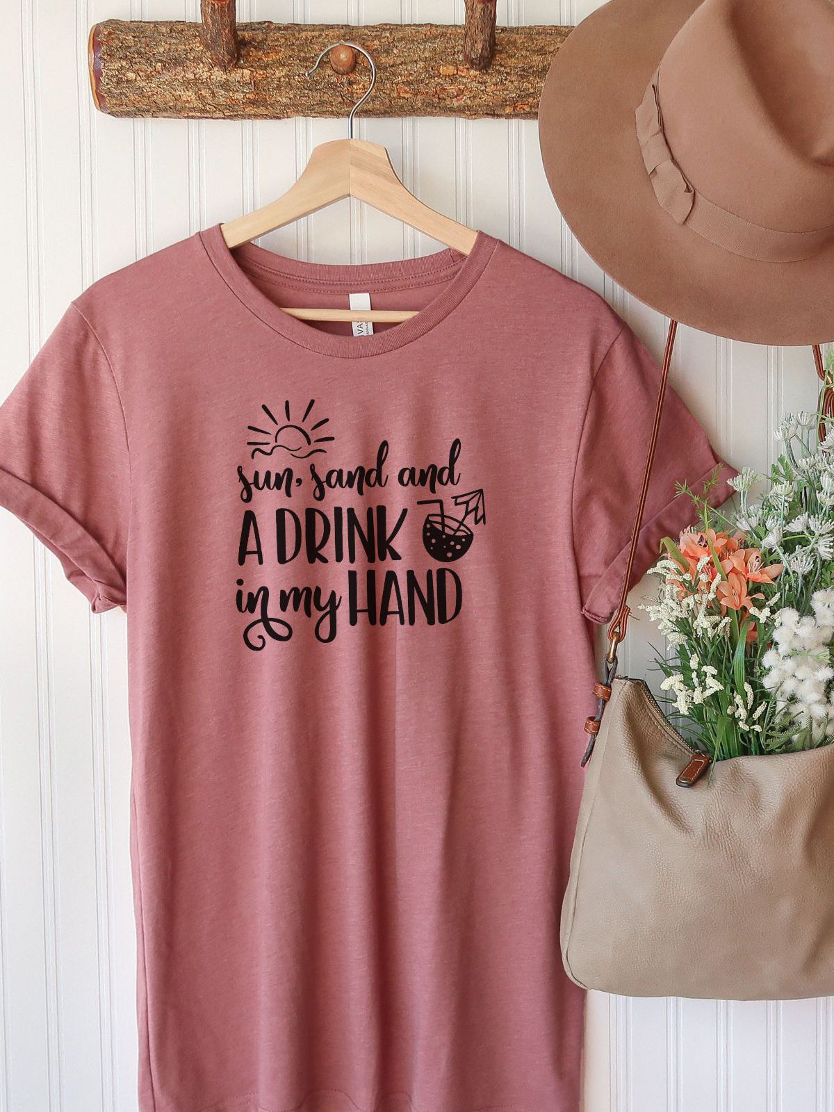 Sun Sand Drink Women's T-Shirt Summer
