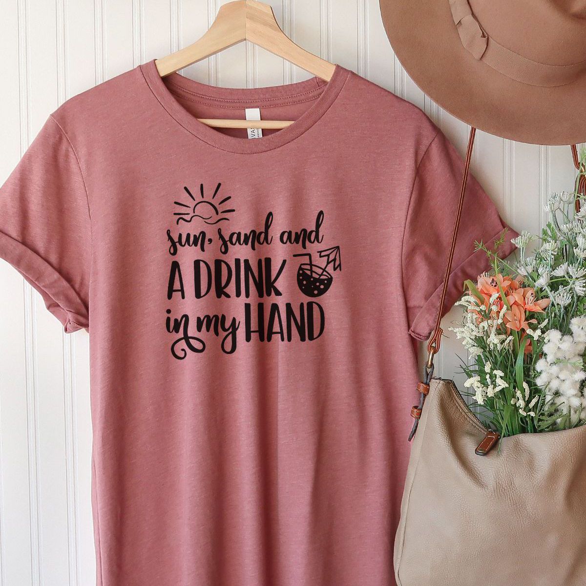 Sun Sand Drink Women's T-Shirt Summer