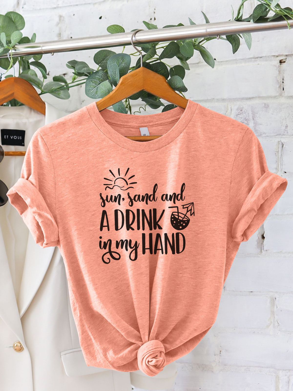 Sun Sand Drink Women's T-Shirt Summer