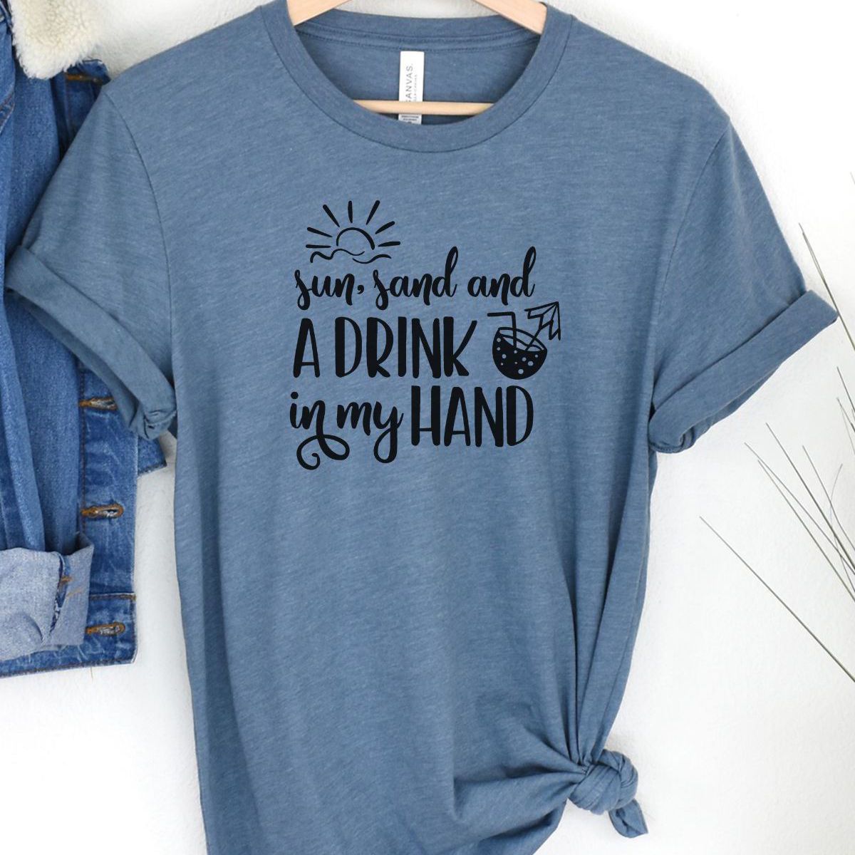 Sun Sand Drink Women's T-Shirt Summer