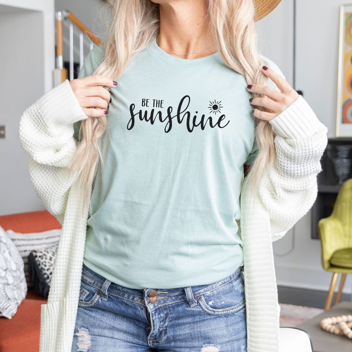 Be the Sunshine Womens T-Shirt Summer