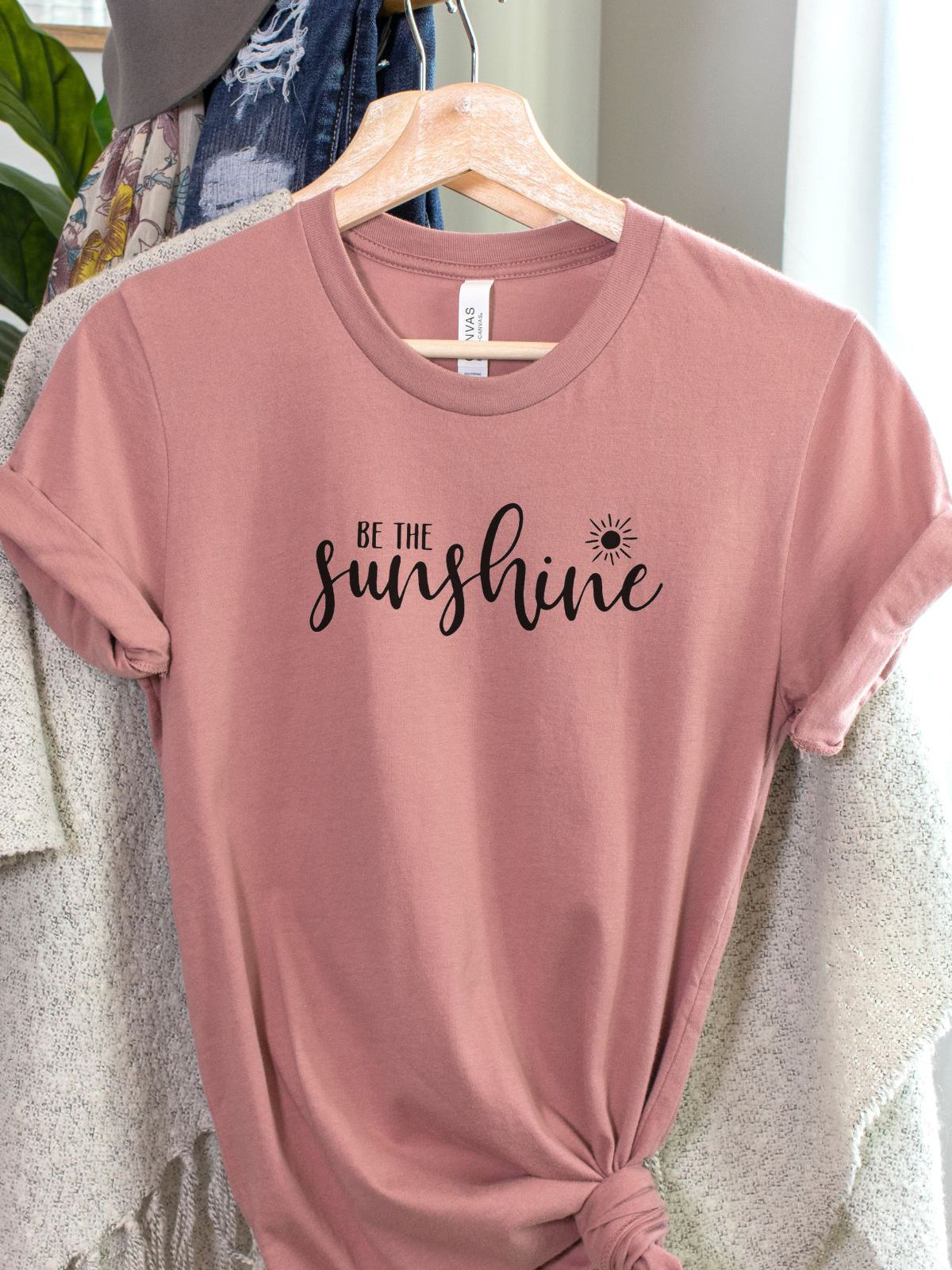 Be the Sunshine Womens T-Shirt Summer