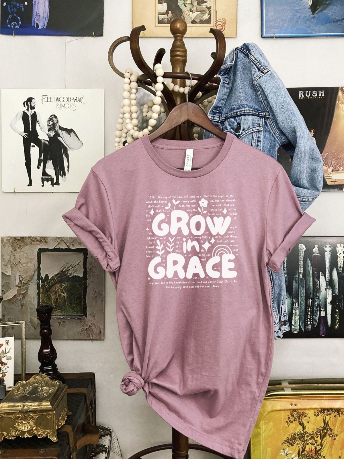 Grow in Grace Womens T-Shirt Casual