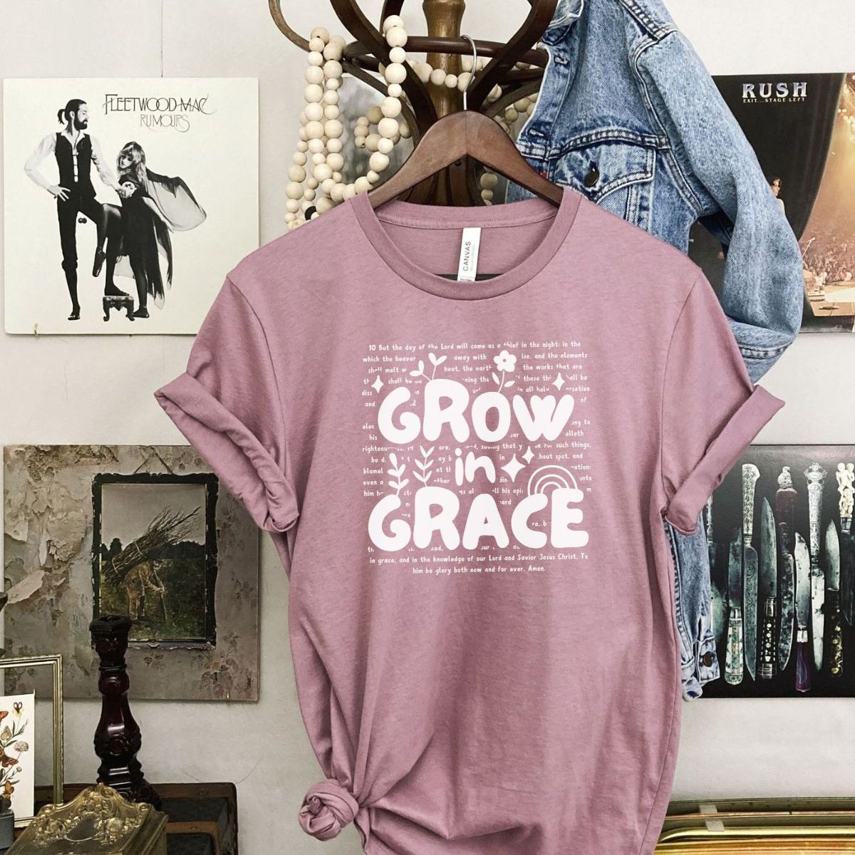 Grow in Grace Womens T-Shirt Casual