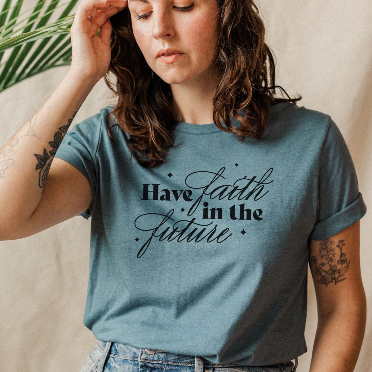 Have Faith Women's T-shirt Casual