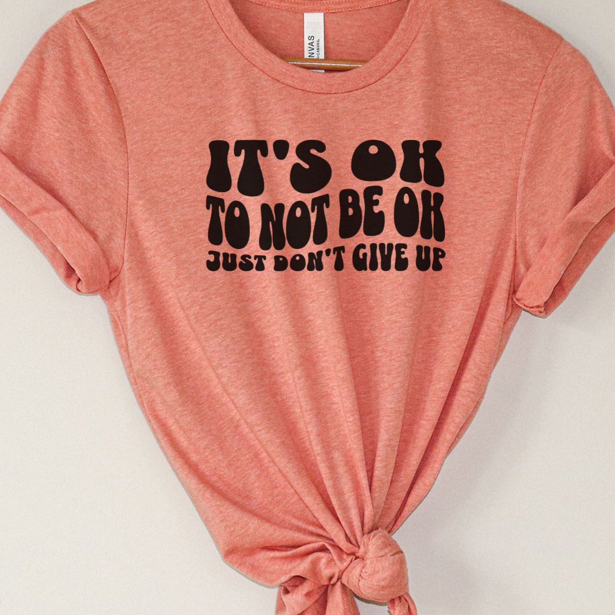 It's Ok Women T-Shirt Casual Wear