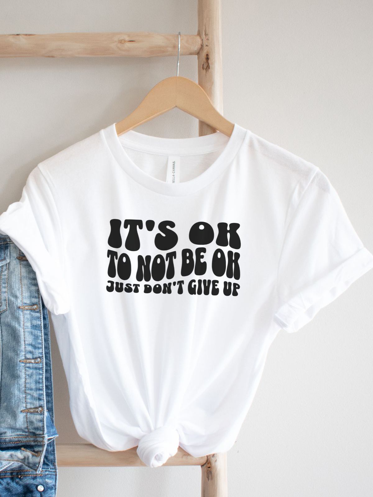 It's Ok Women T-Shirt Casual Wear