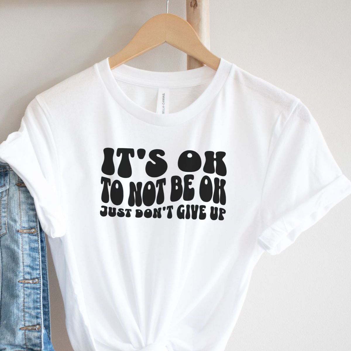 It's Ok Women T-Shirt Casual Wear