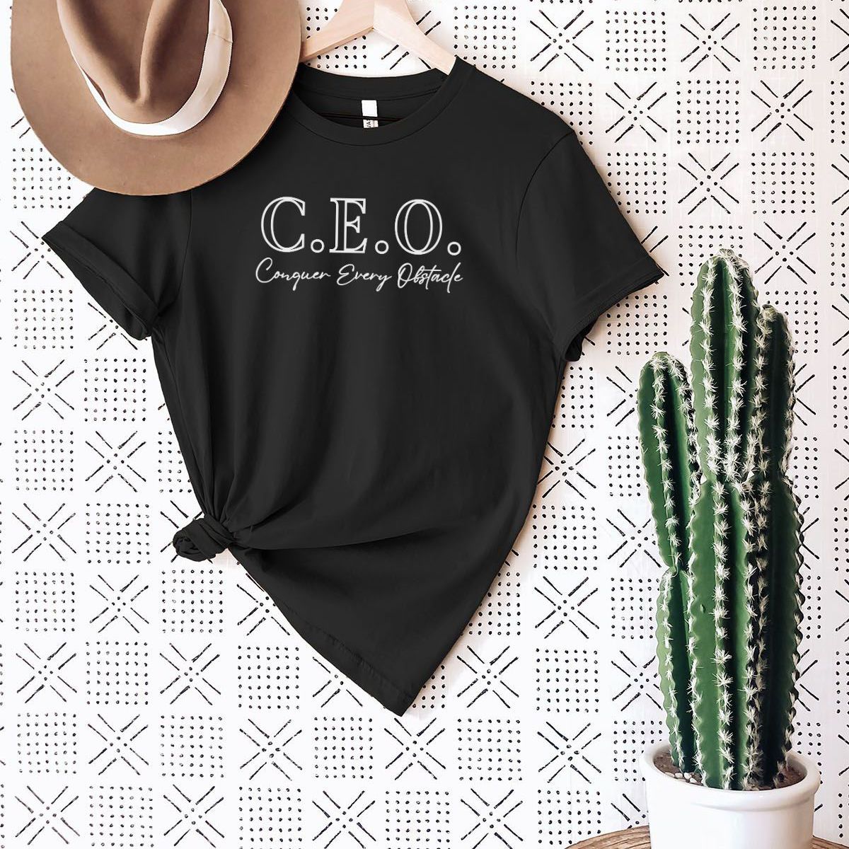 Empower Tee Conquer Every Obstacle