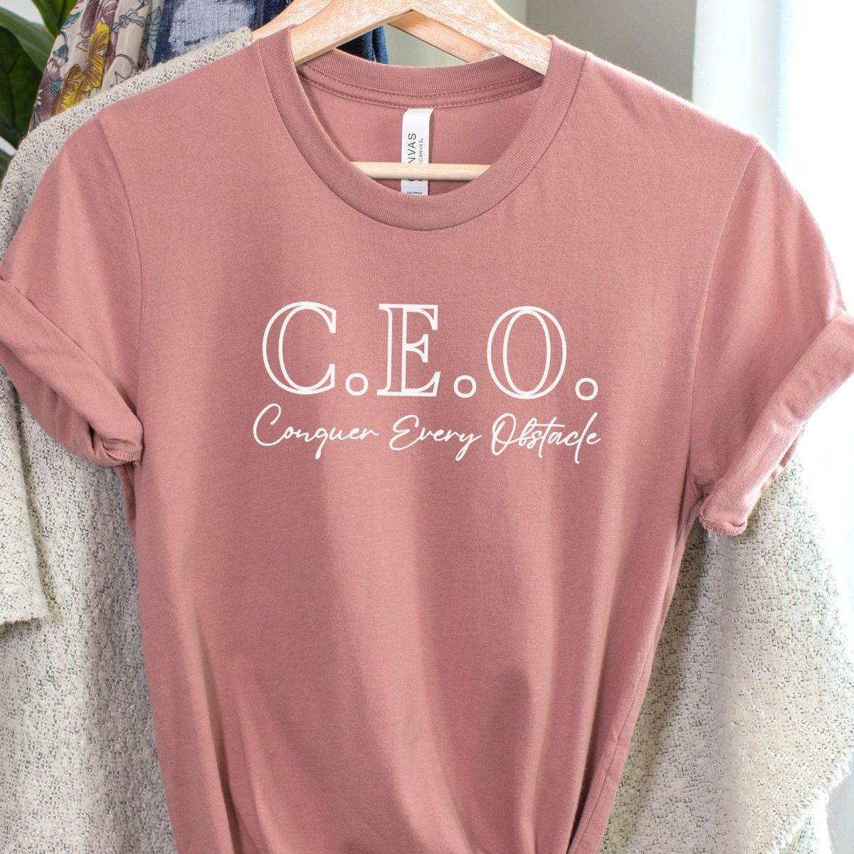 Empower Tee Conquer Every Obstacle