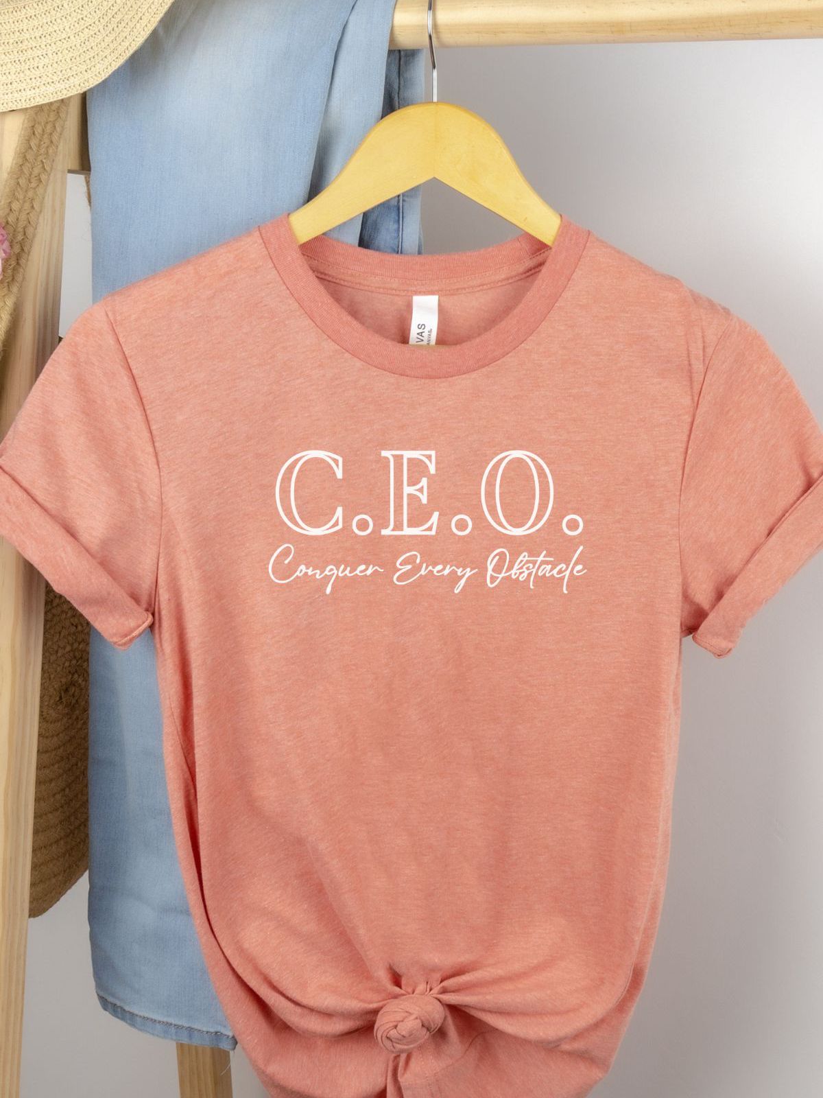 Empower Tee Conquer Every Obstacle