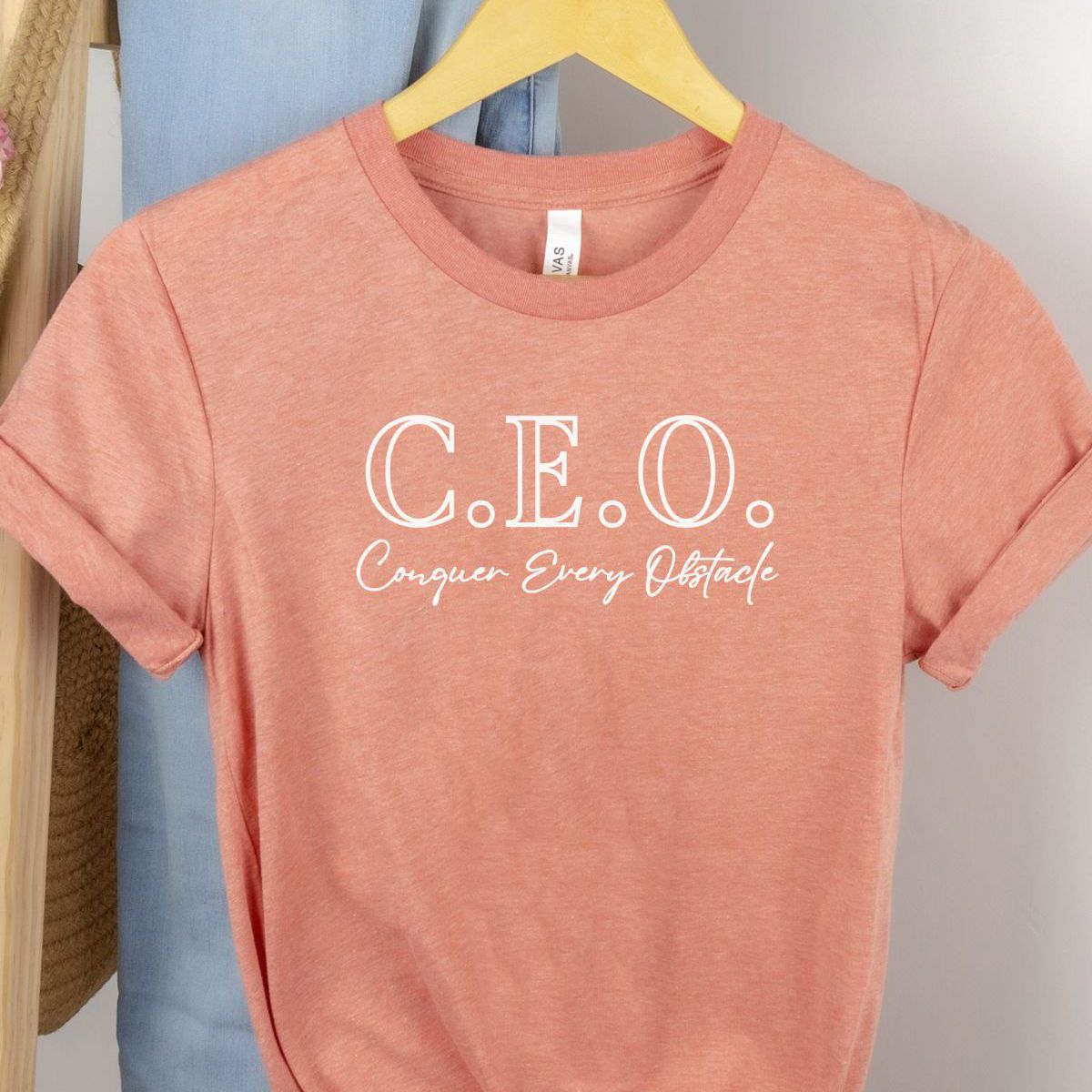 Empower Tee Conquer Every Obstacle