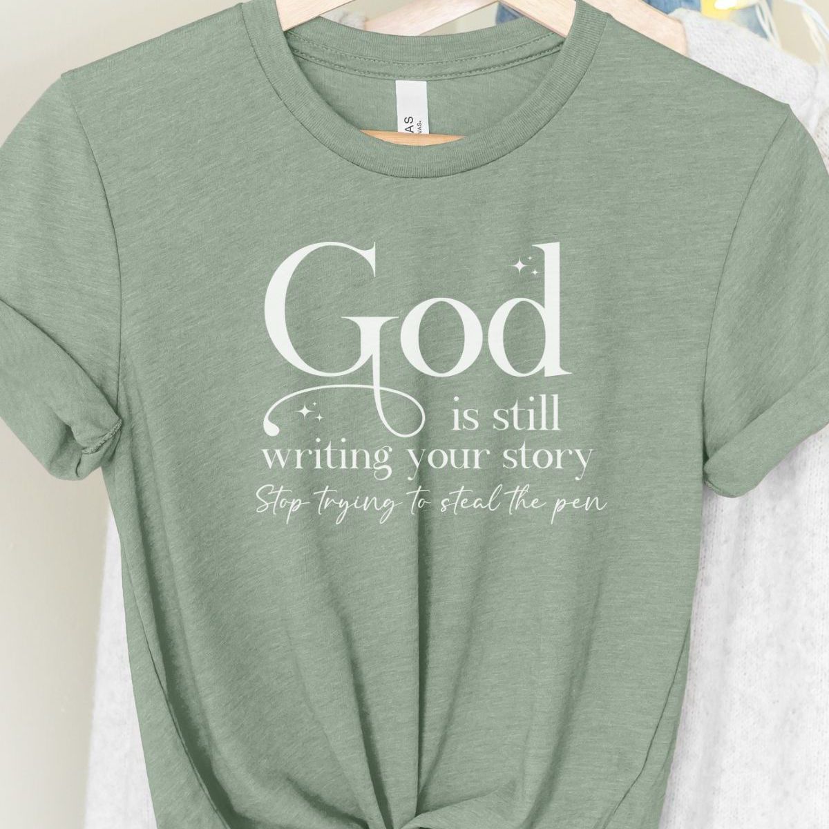God is Still Writing Women T-Shirt