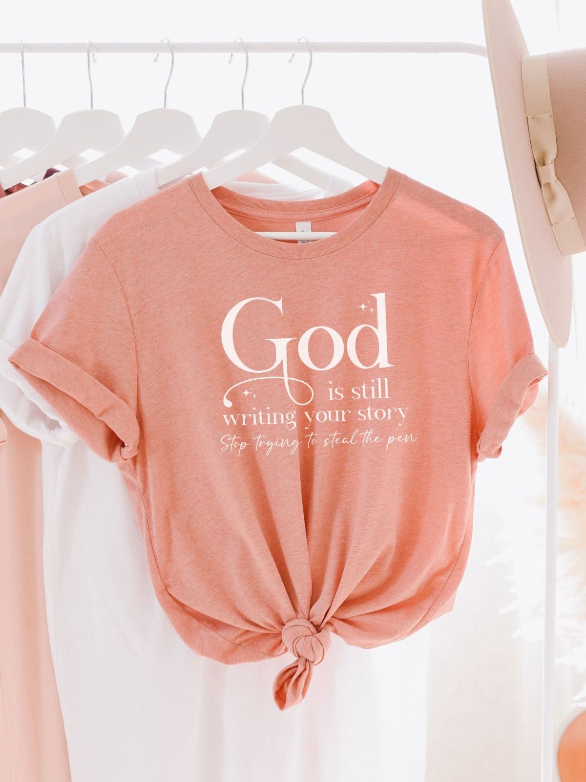 God is Still Writing Women T-Shirt