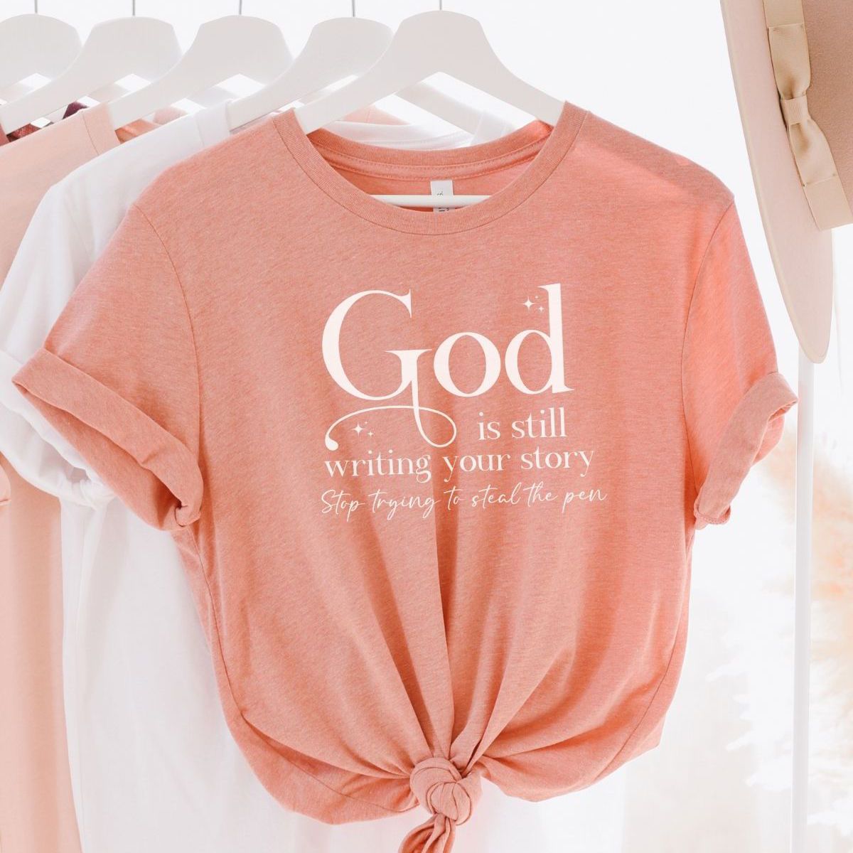 God is Still Writing Women T-Shirt