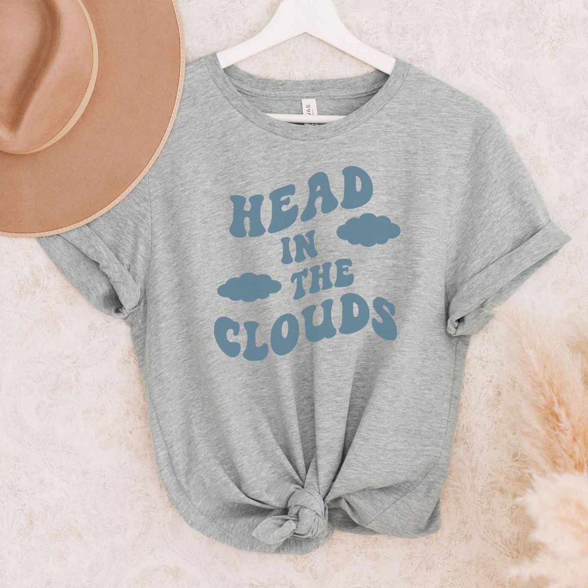Head in the Clouds Womens T-Shirt Casual