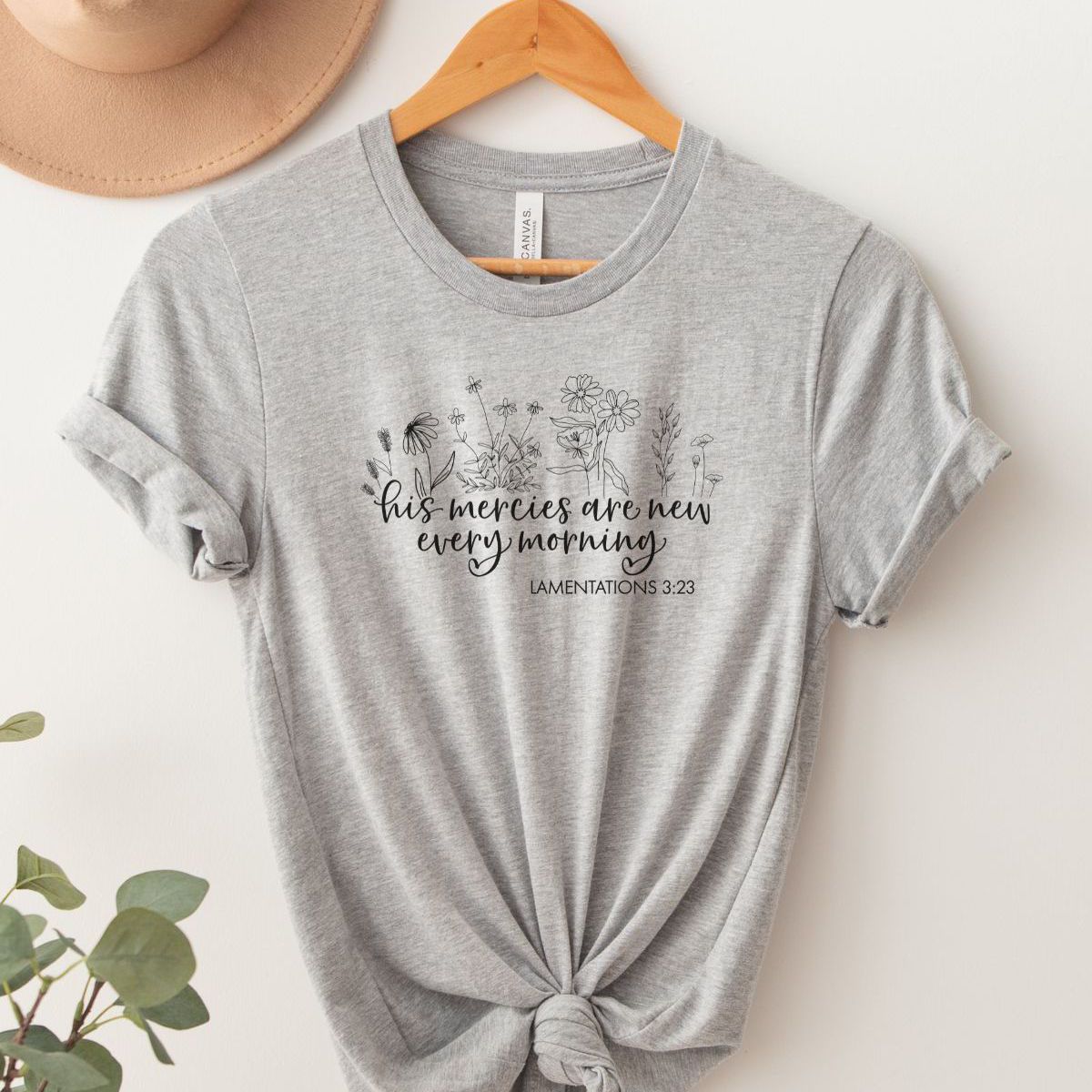 His Mercies Women'S T-Shirt Faith