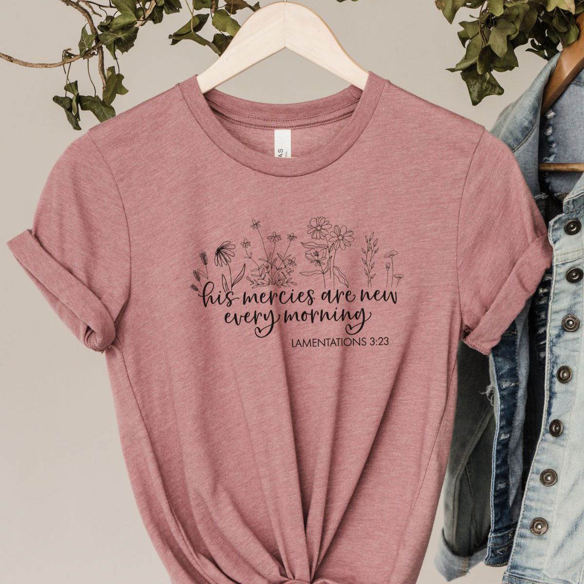 His Mercies Women'S T-Shirt Faith