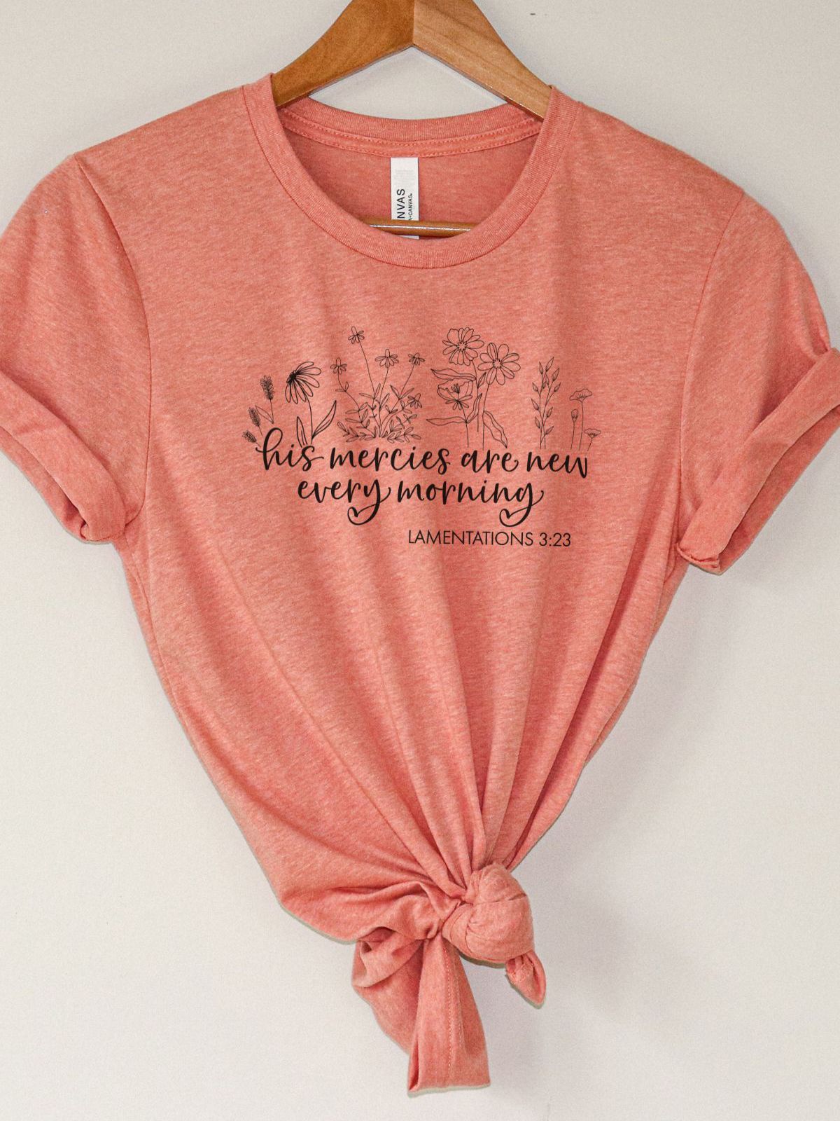 His Mercies Women'S T-Shirt Faith