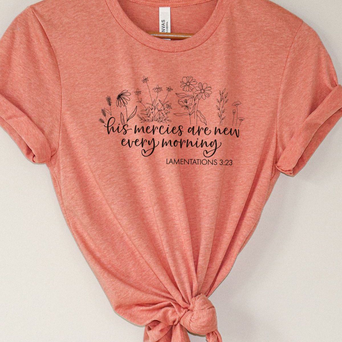 His Mercies Women'S T-Shirt Faith
