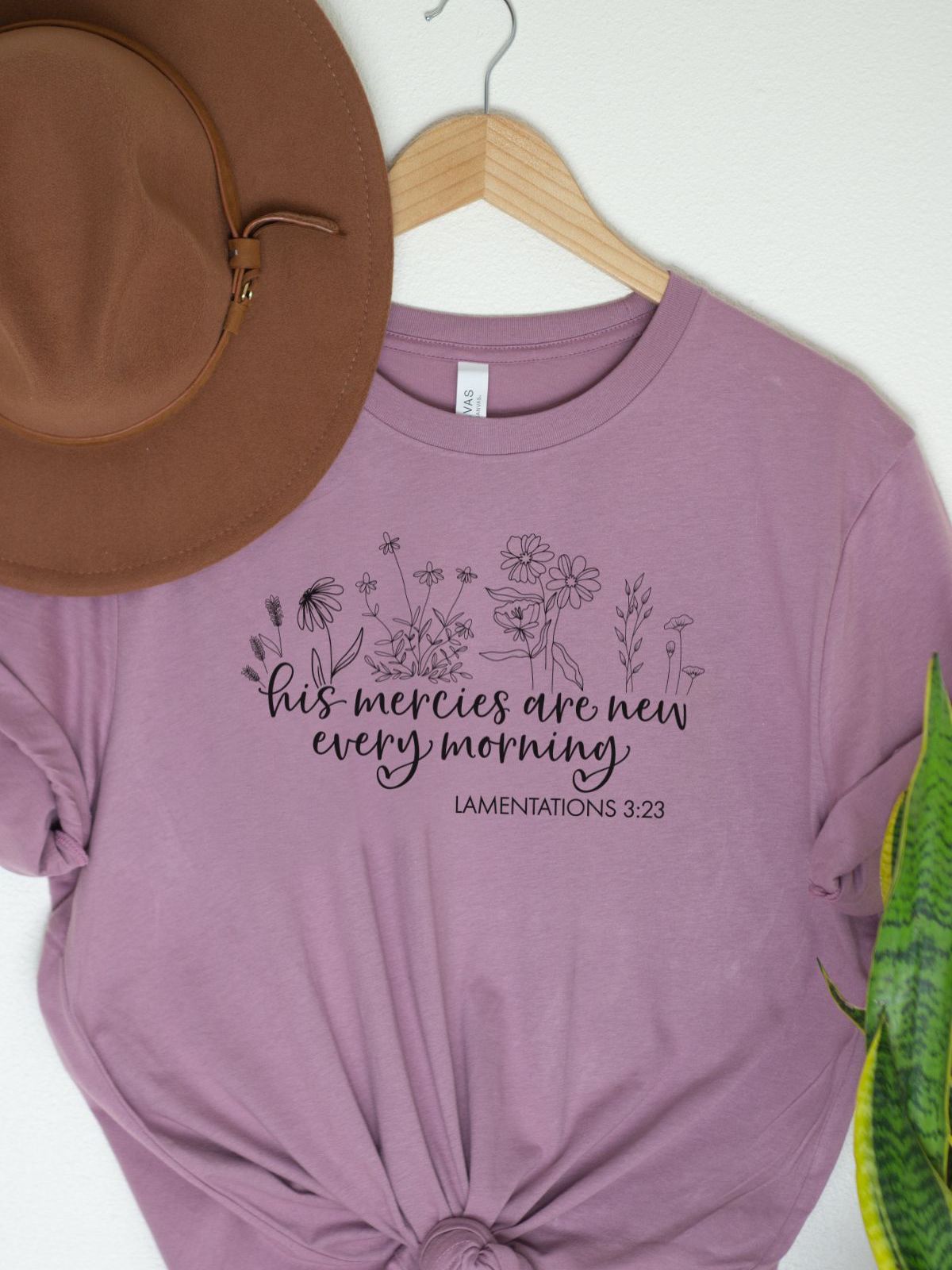 His Mercies Women'S T-Shirt Faith