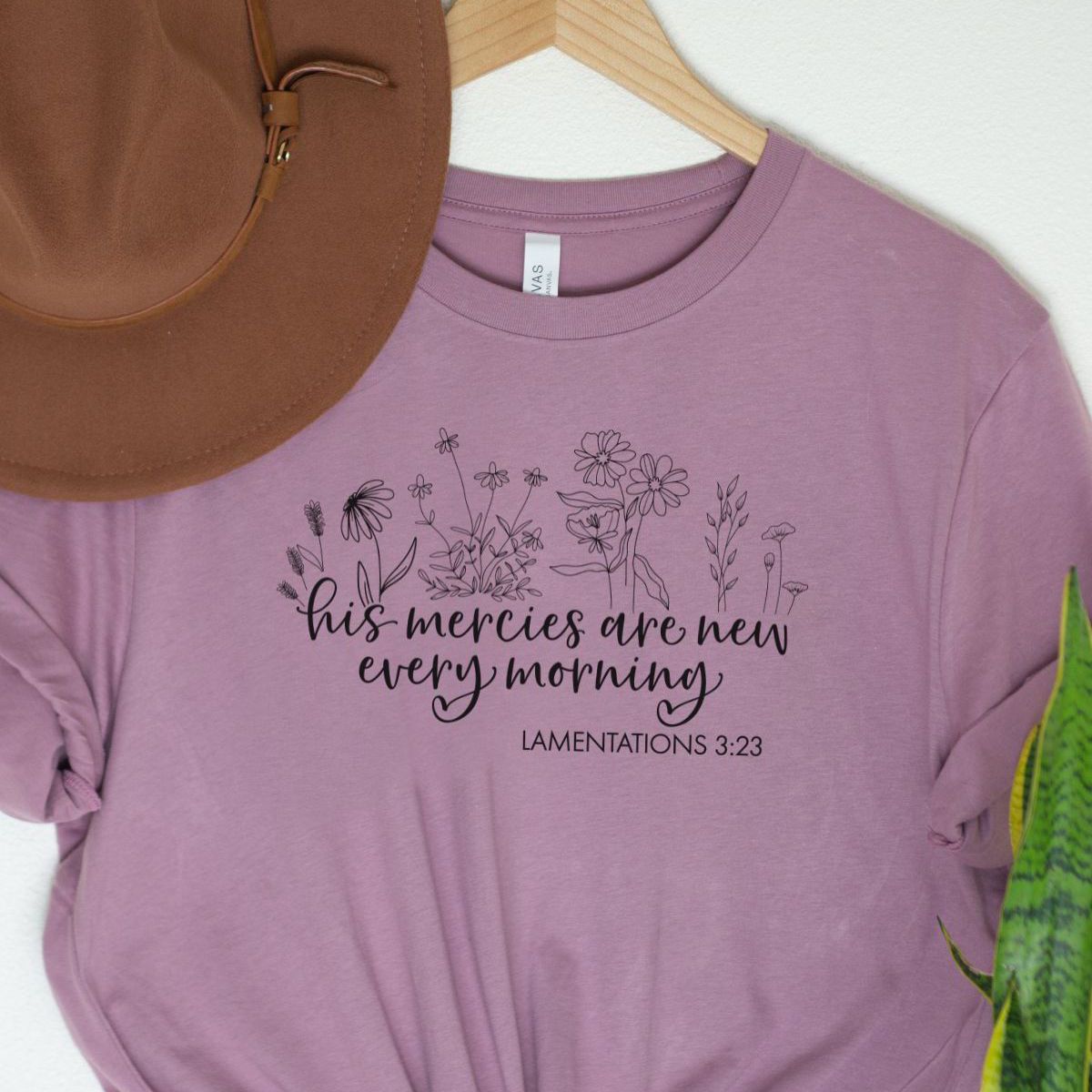 His Mercies Women'S T-Shirt Faith