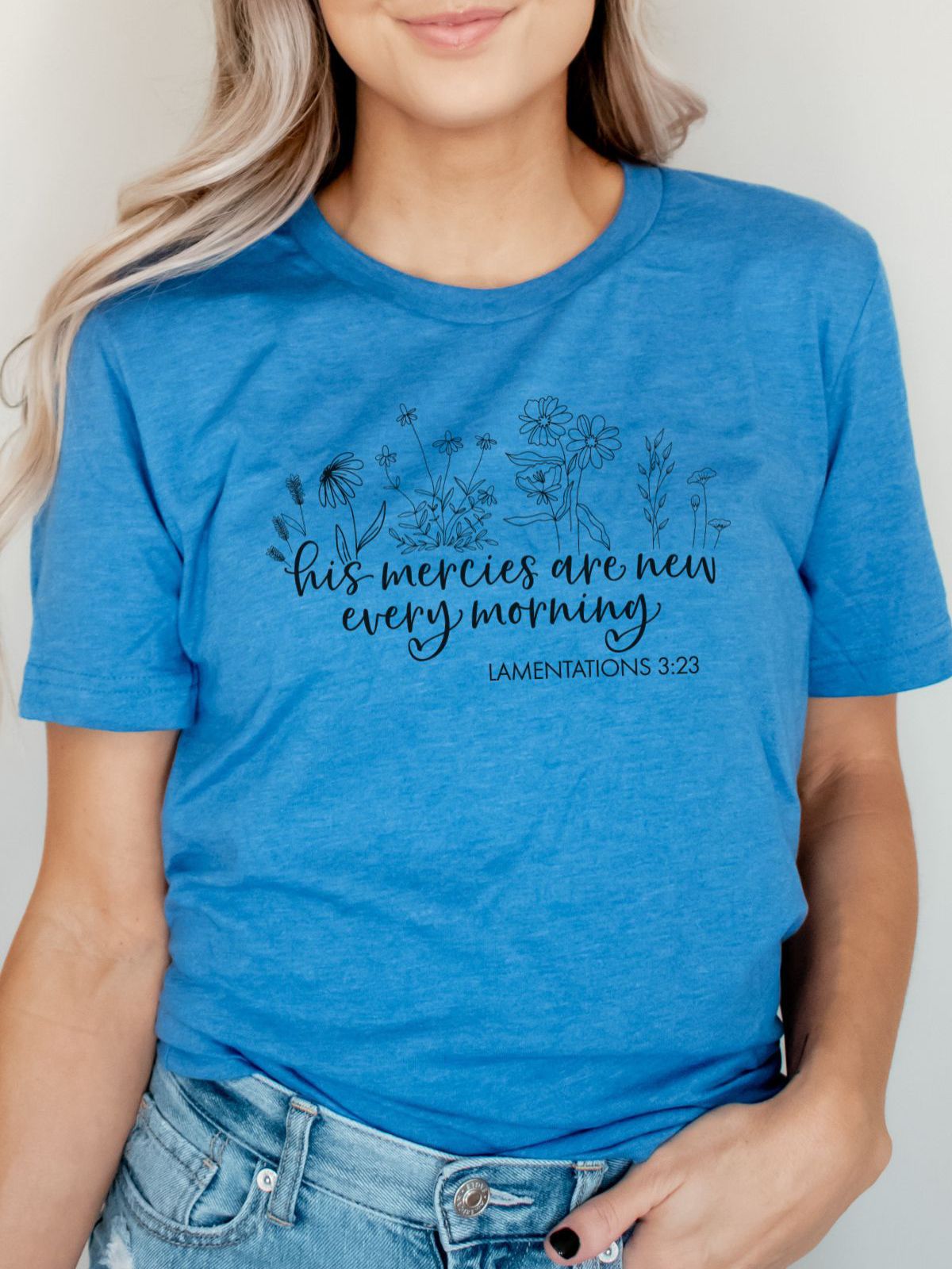 His Mercies Women'S T-Shirt Faith