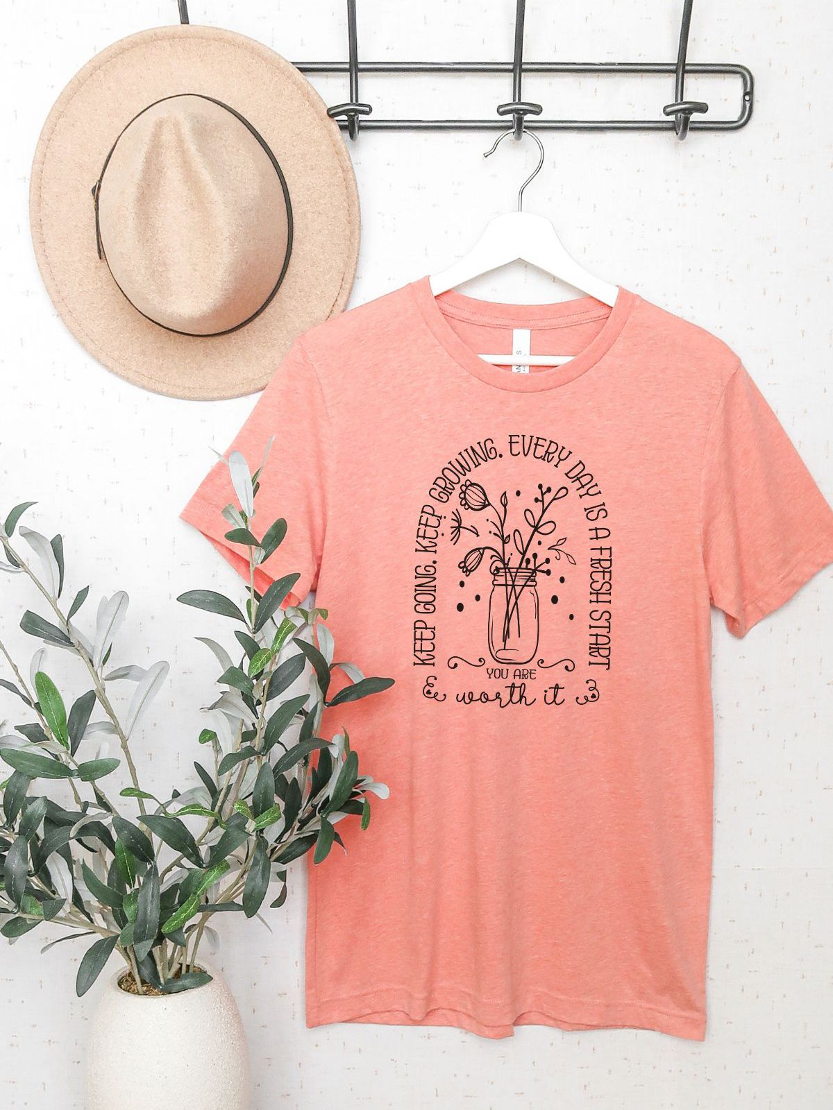 Inspiring Graphic Tee Soft Cotton Unisex