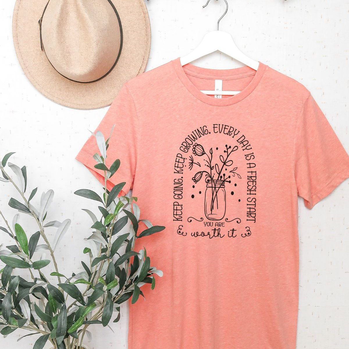 Inspiring Graphic Tee Soft Cotton Unisex