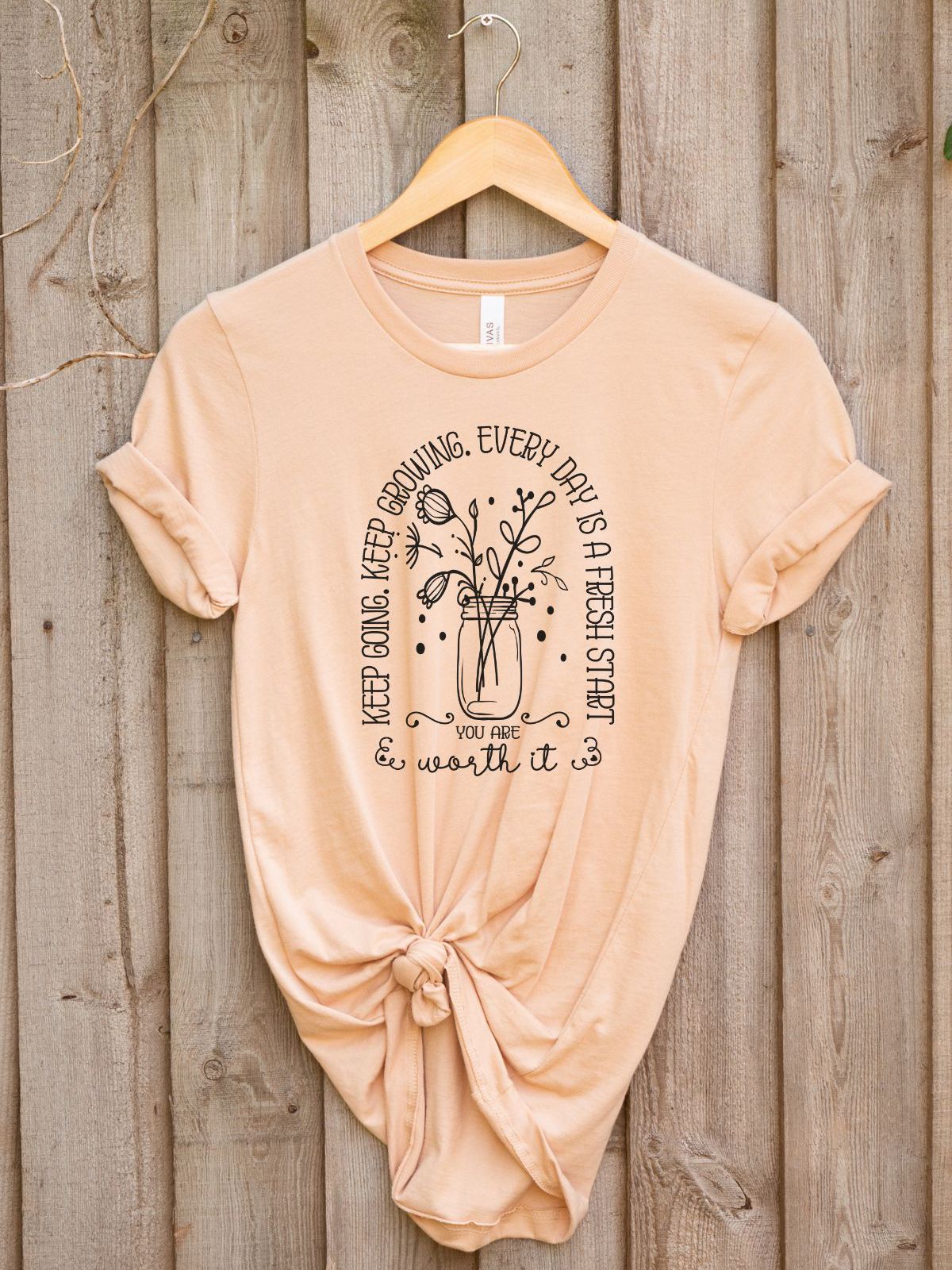 Inspiring Graphic Tee Soft Cotton Unisex