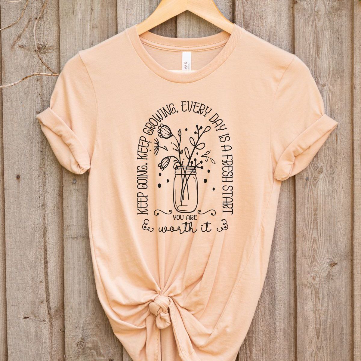 Inspiring Graphic Tee Soft Cotton Unisex