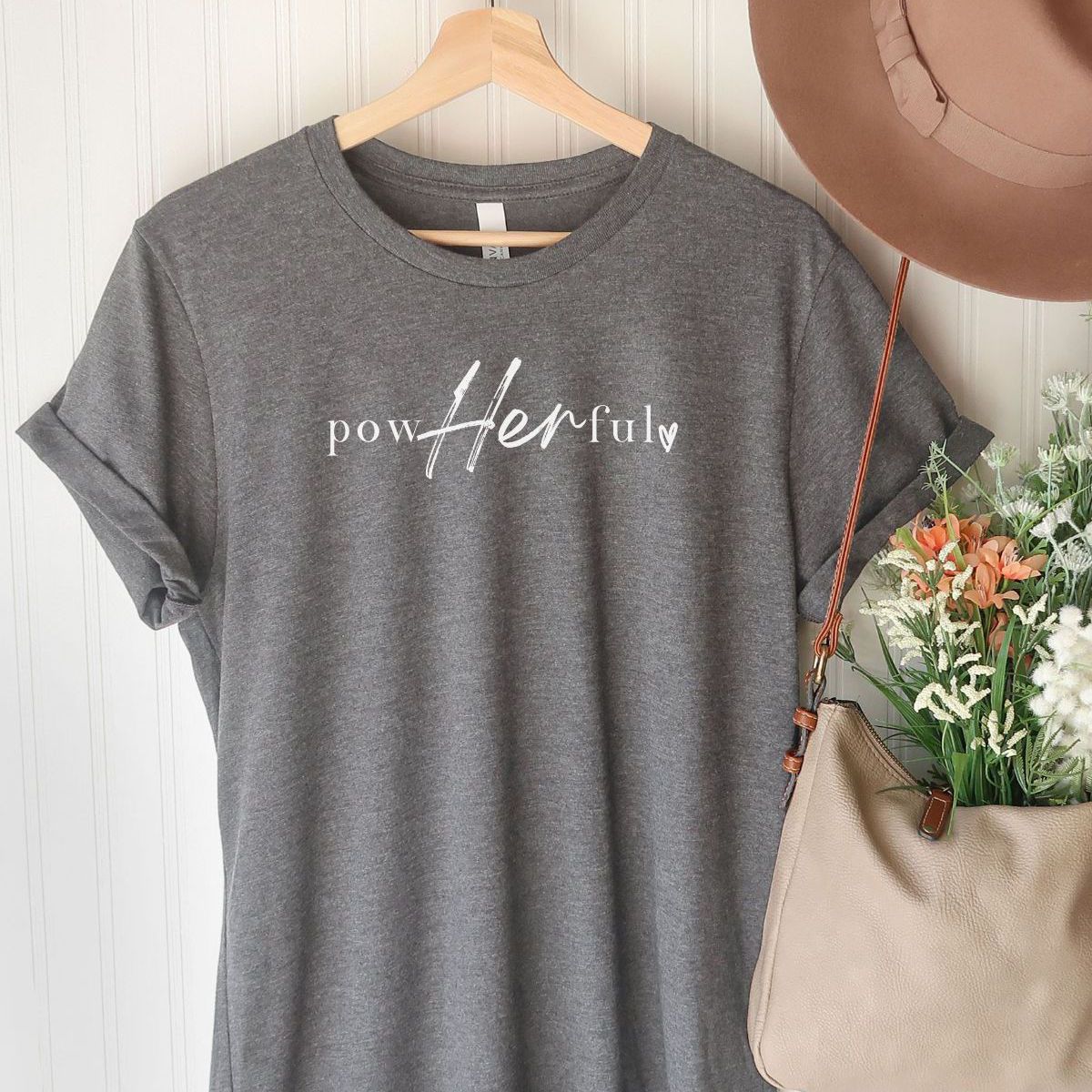 PowHerful Womens T-Shirt Everyday Wear