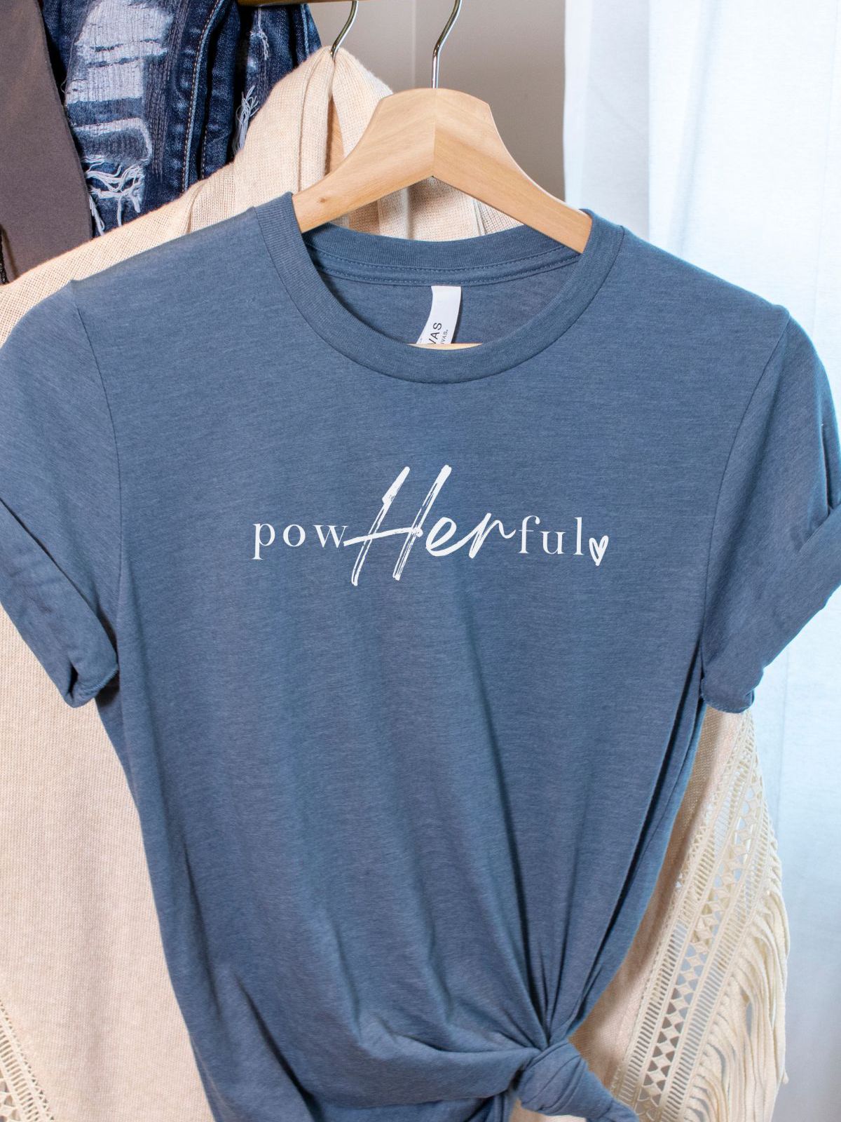 PowHerful Womens T-Shirt Everyday Wear