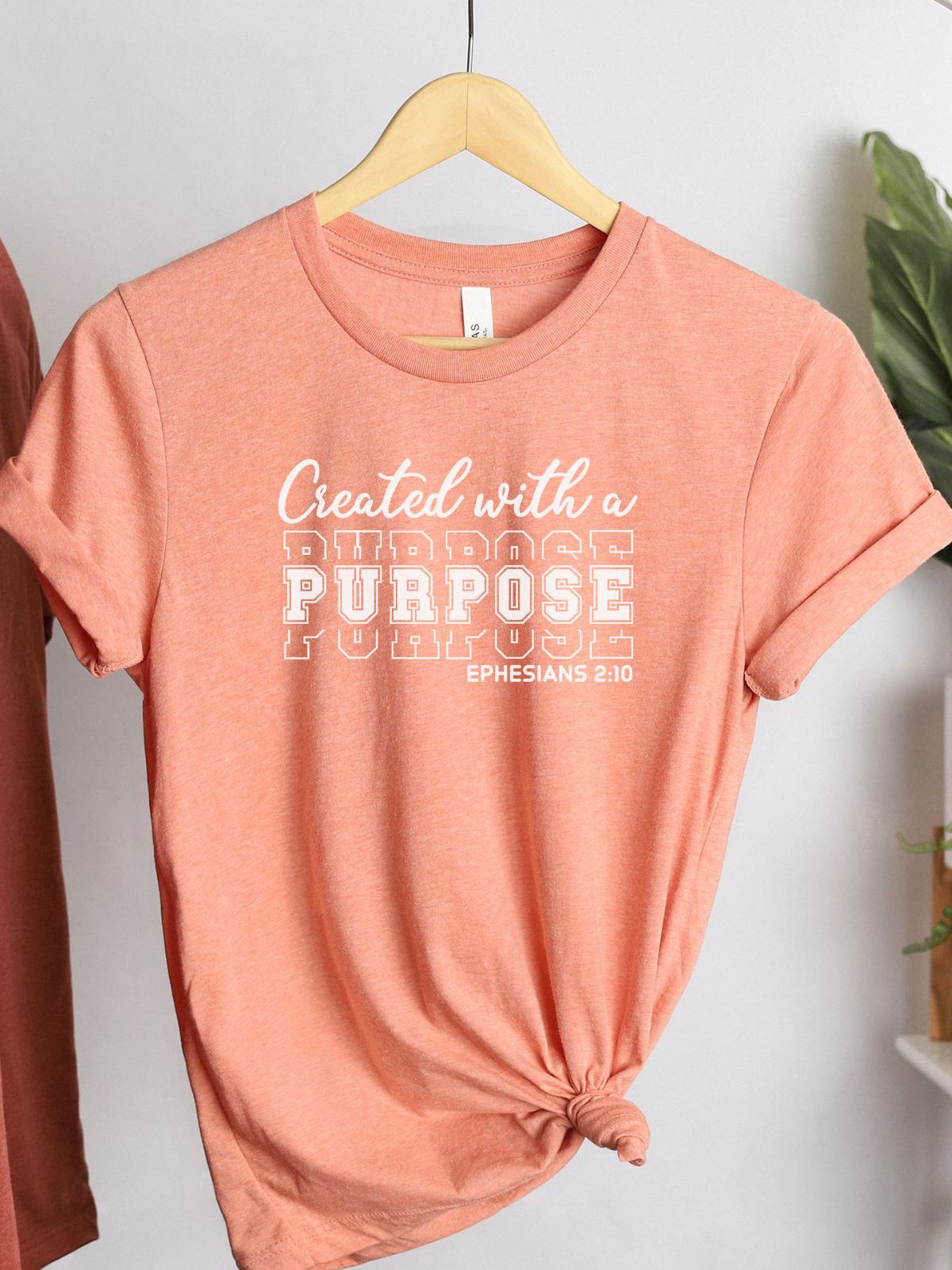 Created With Purpose Women's T-Shirt Faith
