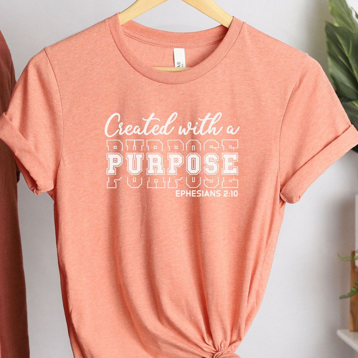 Created With Purpose Women's T-Shirt Faith