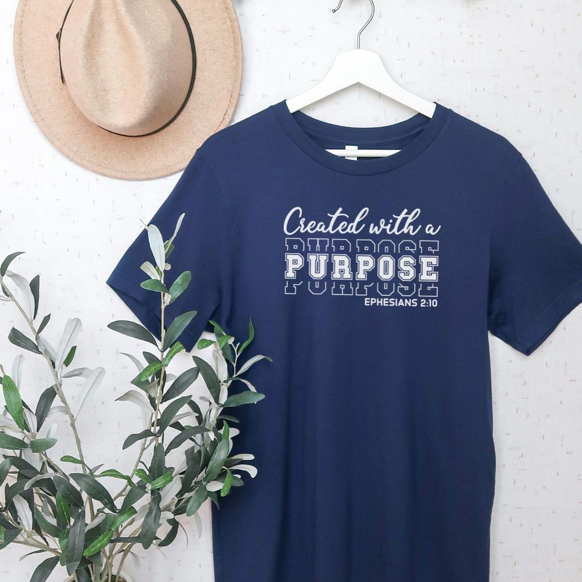 Created With Purpose Women's T-Shirt Faith