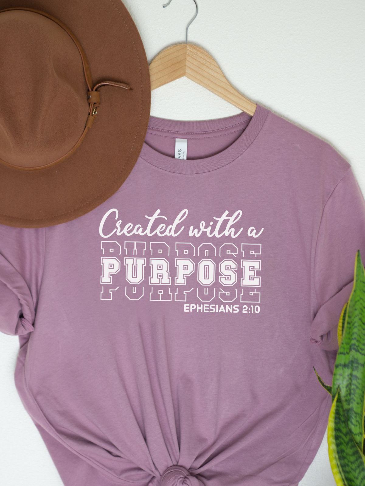 Created With Purpose Women's T-Shirt Faith