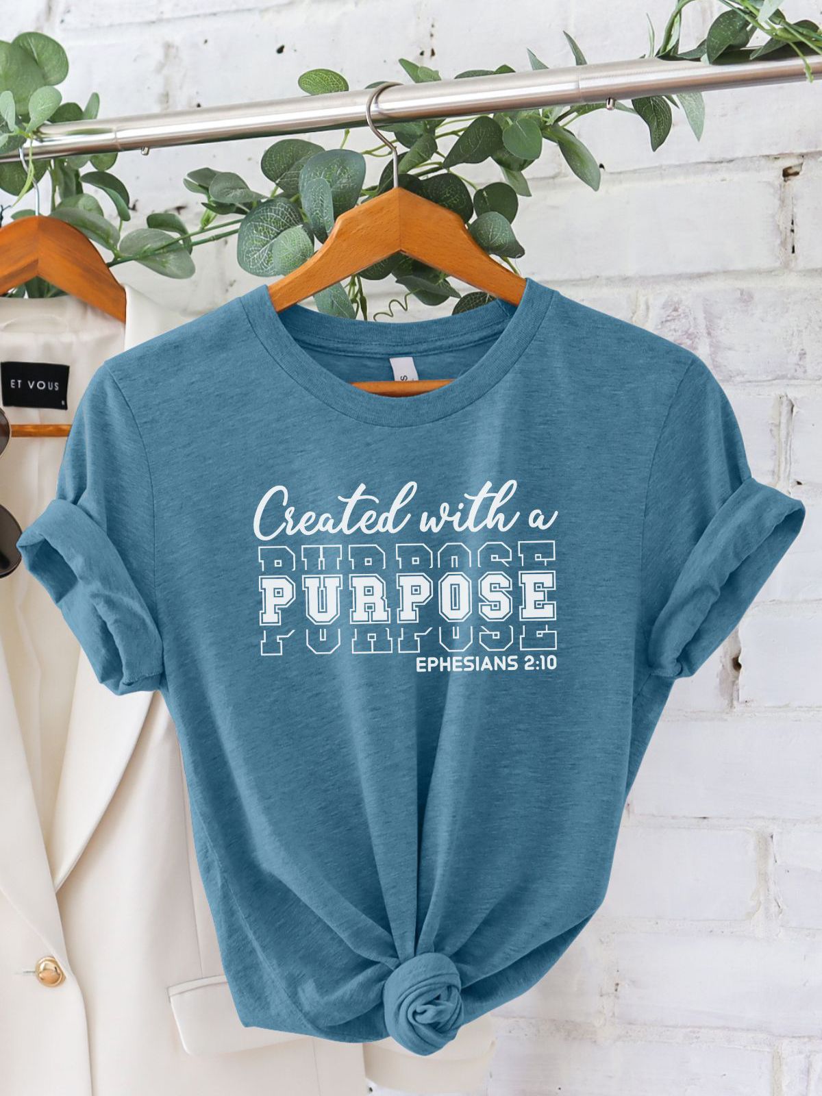 Created With Purpose Women's T-Shirt Faith