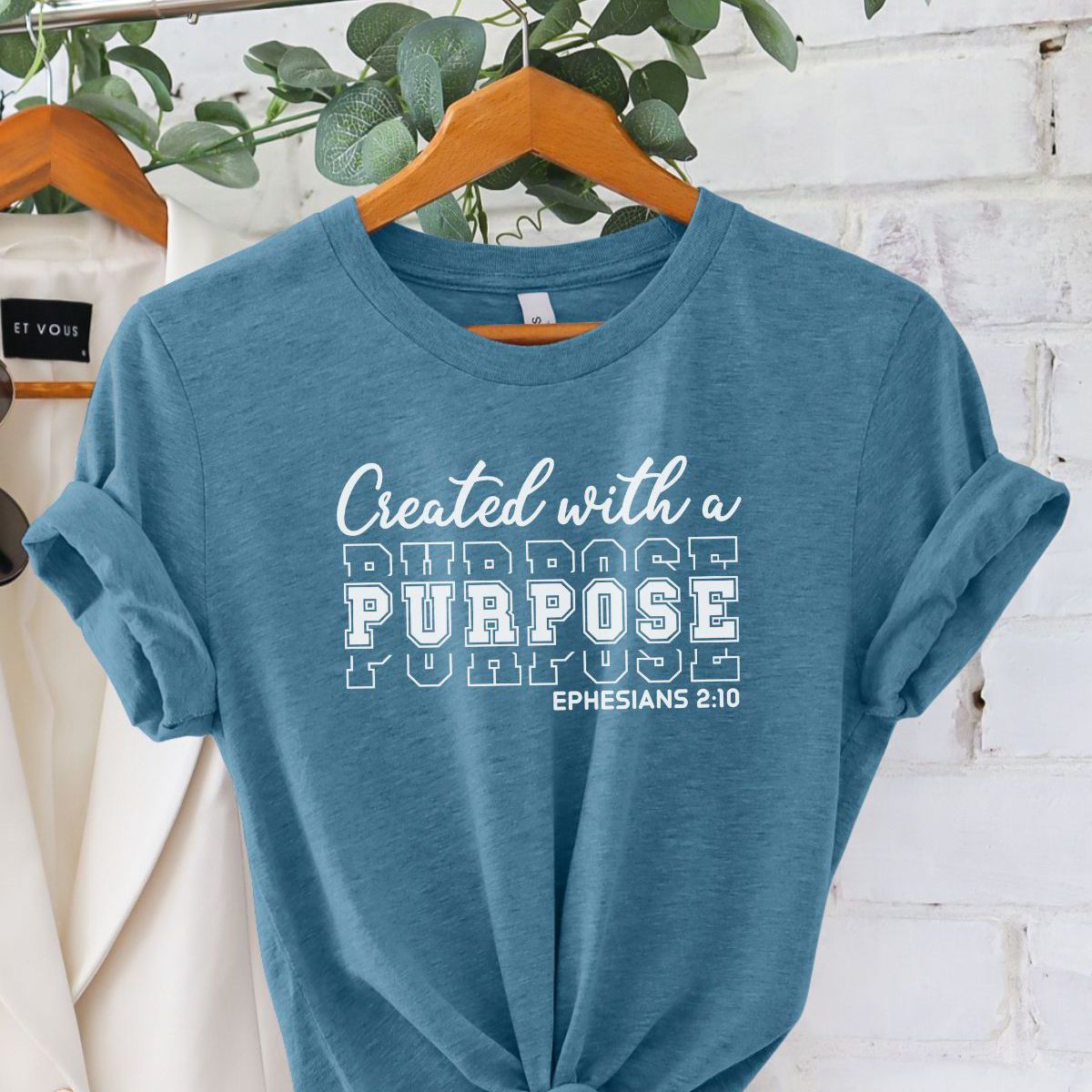 Created With Purpose Women's T-Shirt Faith