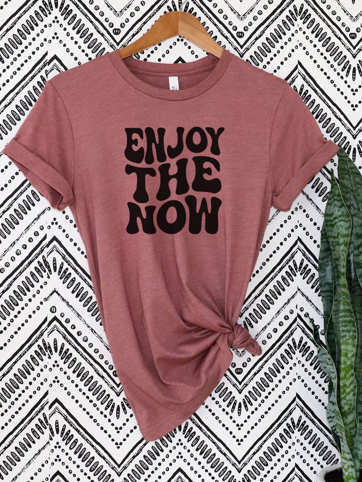 Enjoy The Now Soft Graphic Tee