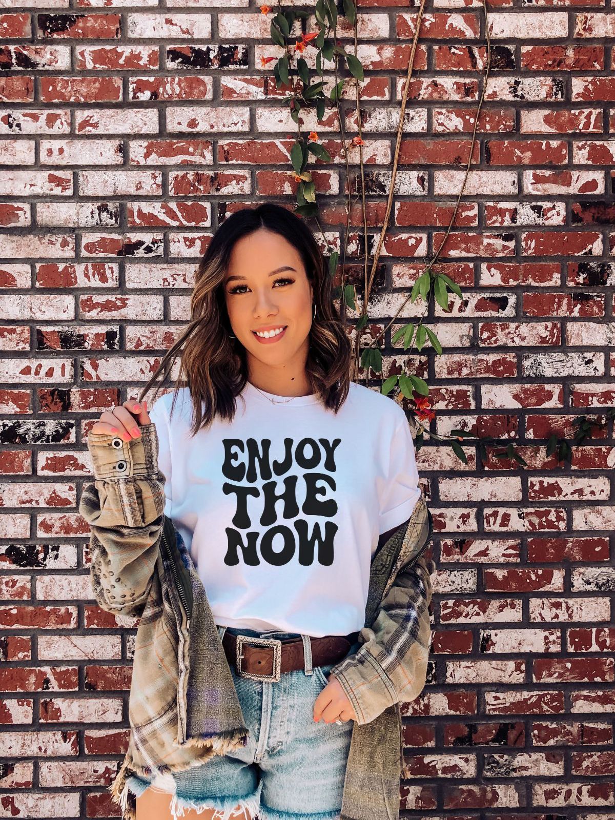 Enjoy The Now Soft Graphic Tee