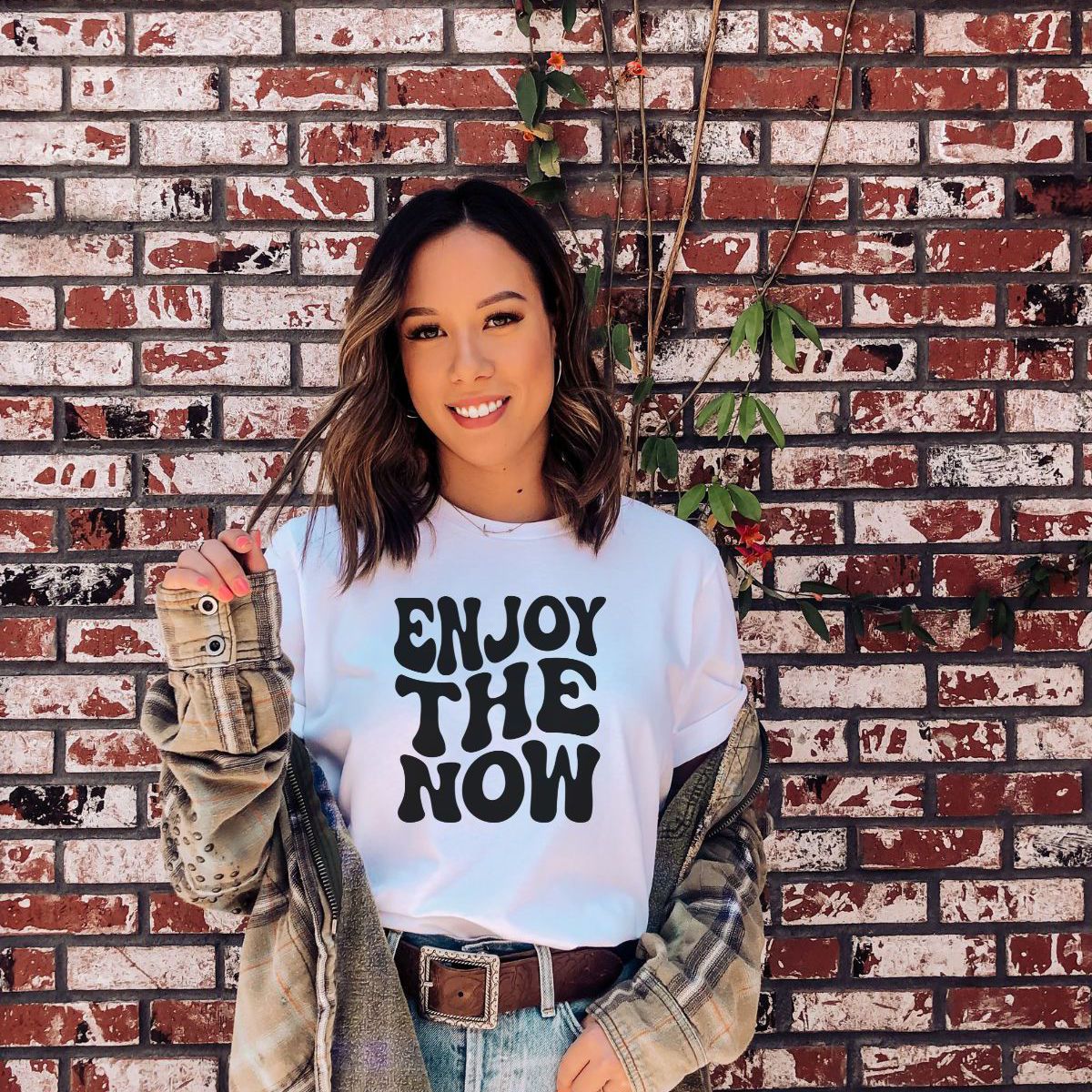 Enjoy The Now Soft Graphic Tee