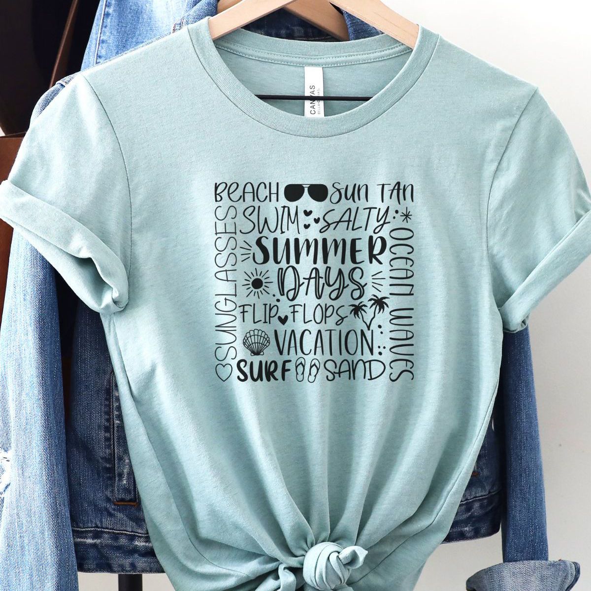 Summer Days Women's T-Shirt Beach Style