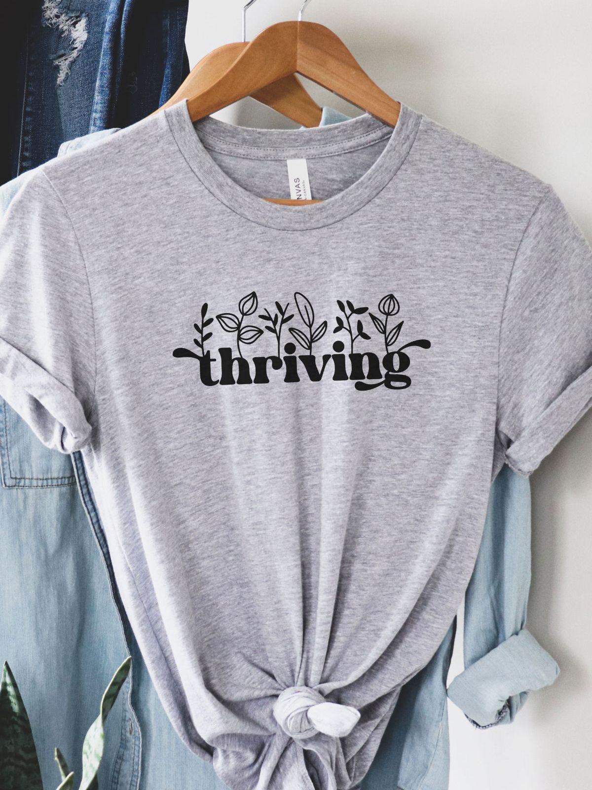 Thriving Women's T-Shirt Casual Wear