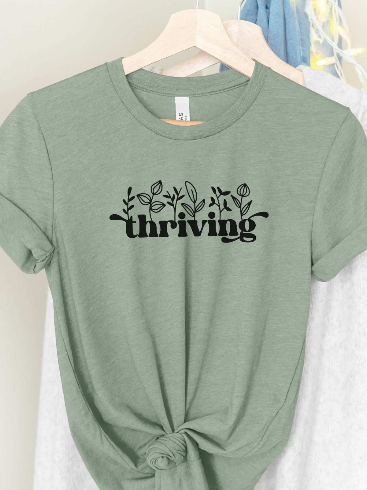 Thriving Women's T-Shirt Casual Wear