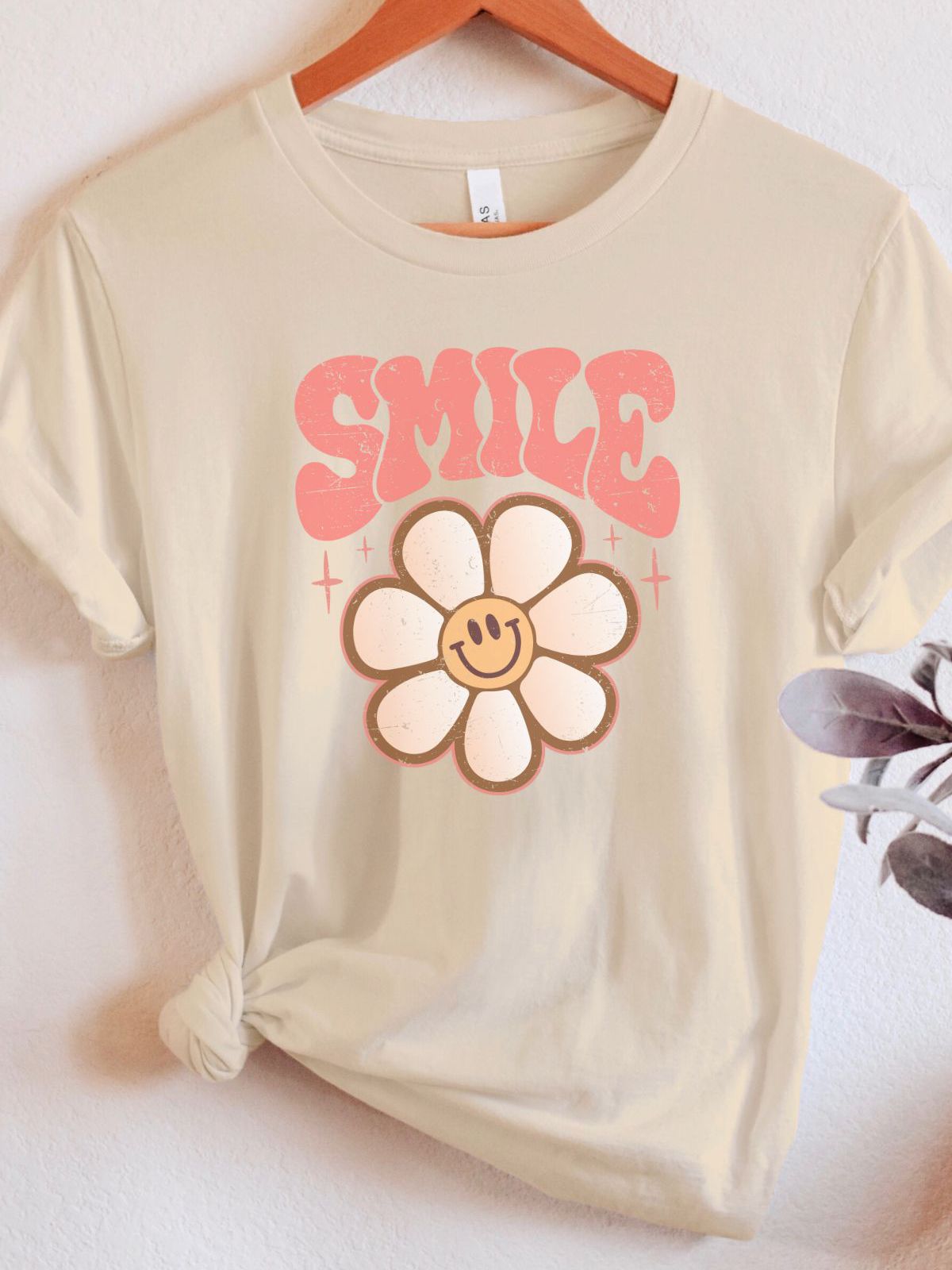 Smile Flower Women's Tee Summer