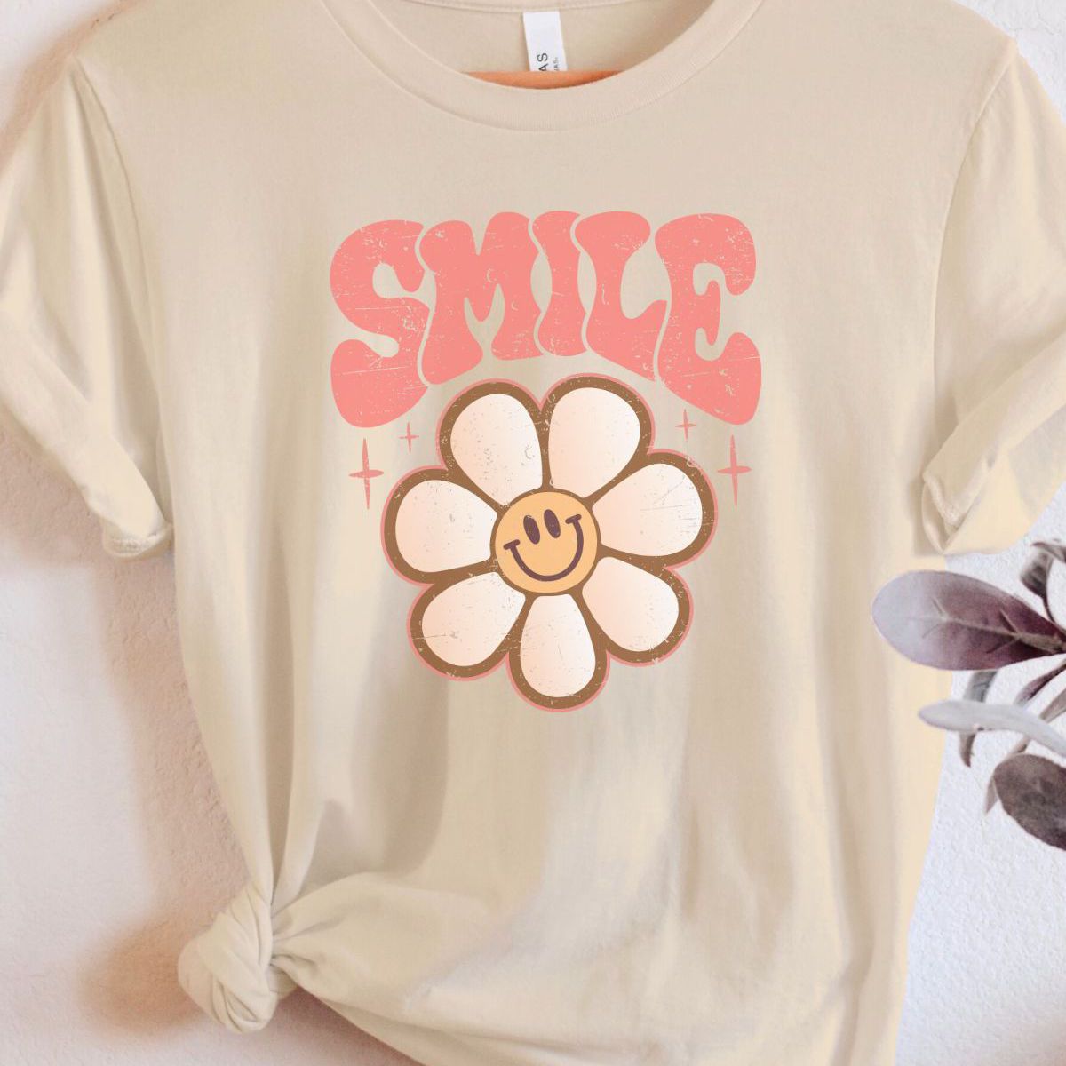 Smile Flower Women's Tee Summer