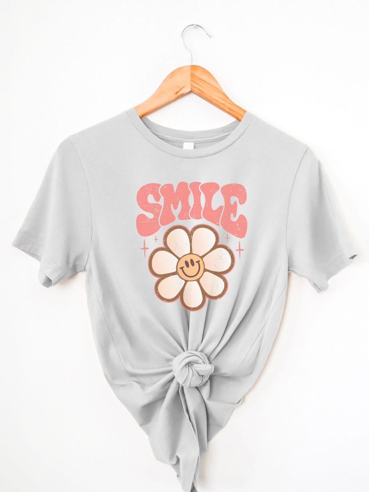 Smile Flower Women's Tee Summer