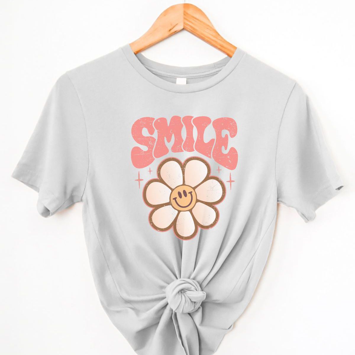 Smile Flower Women's Tee Summer