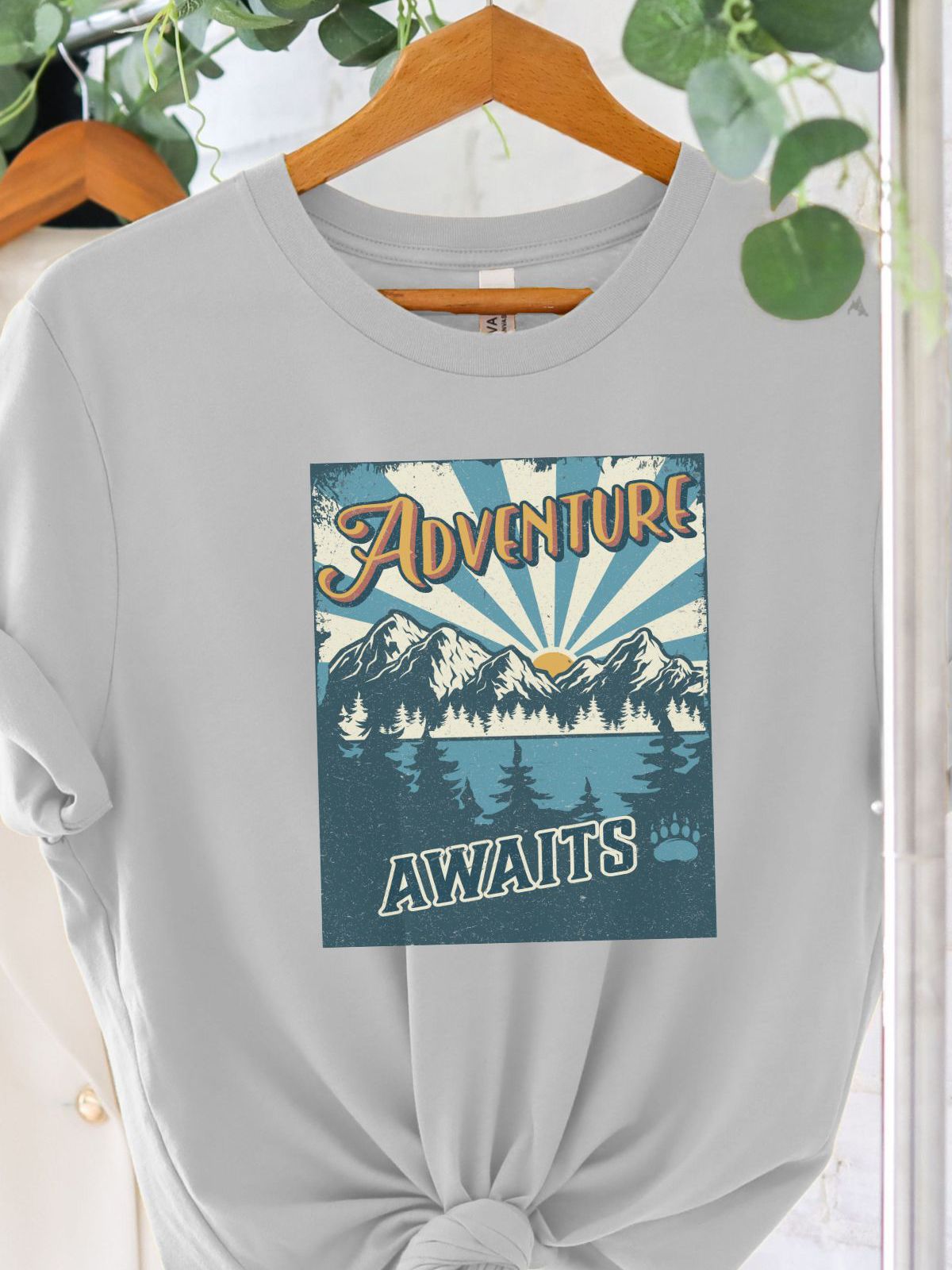 Adventure Awaits Womens T-Shirt